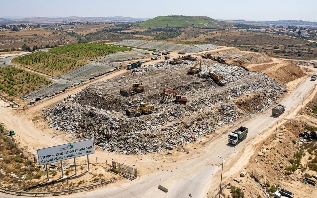 הטמנה בהמתנה: אתרי פינוי הפסולת בישראל מתמלאים – והמדינה גוררת רגליים