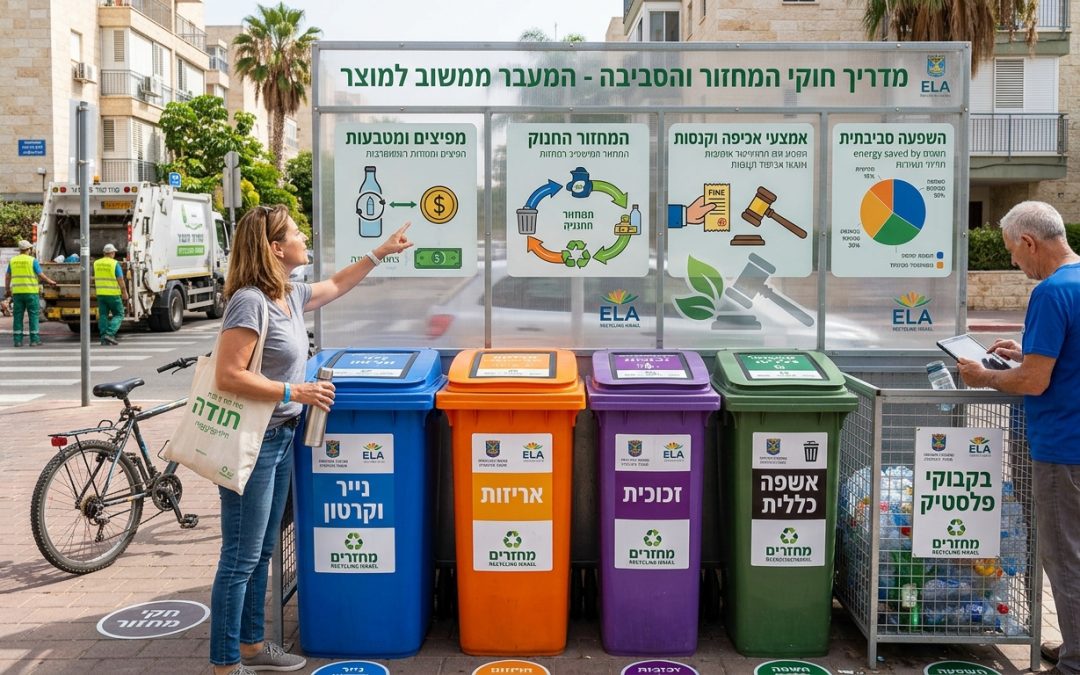 מיחוזרמופינוי פסולת בישראל הסביבה החוקית